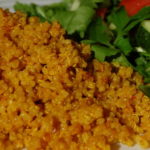 Pilaf pufos de quinoa